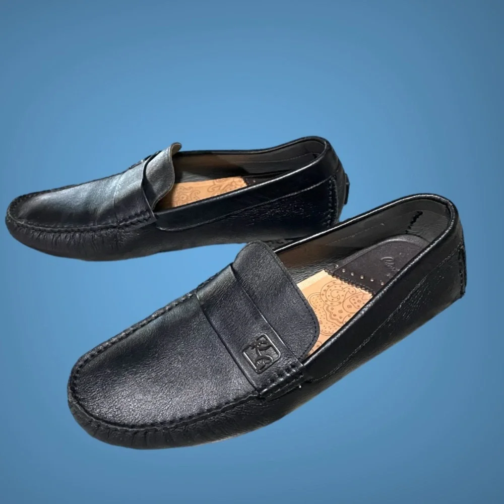 Robert Graham Grapewin RG5312S Mens Black Driving Loafers,‎ Moccasin Shoes 8 - Picture 3 of 9